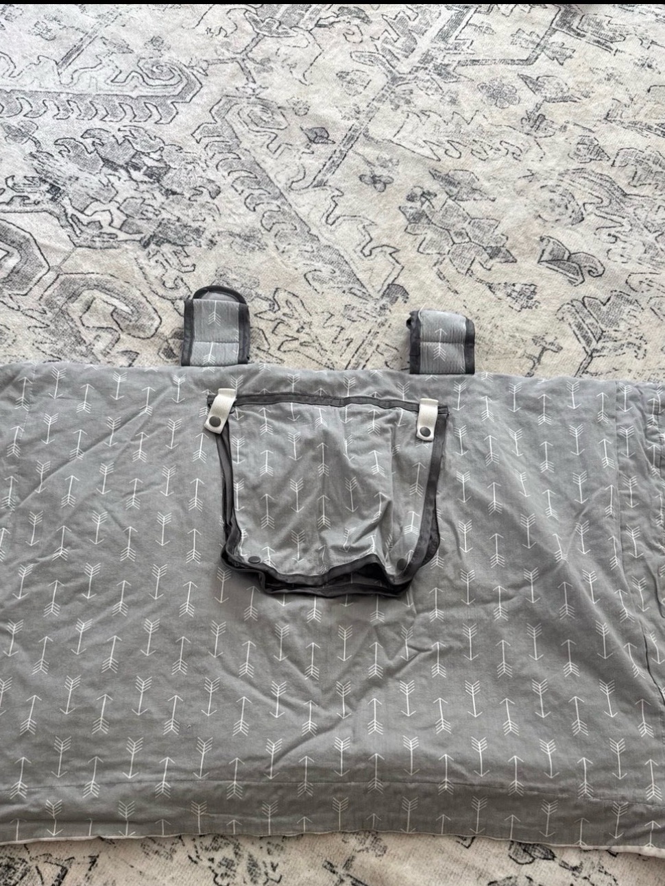 Light Gray Car Seat Cover